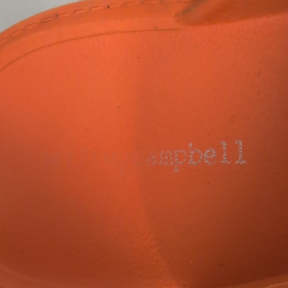 Women's Orange Slip-On Clogs - Picture 7 of 12